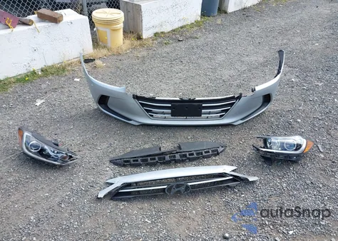 2018 Hyundai Elantra Sel from USA, damaged, VIN KMHD84LF7JU519232